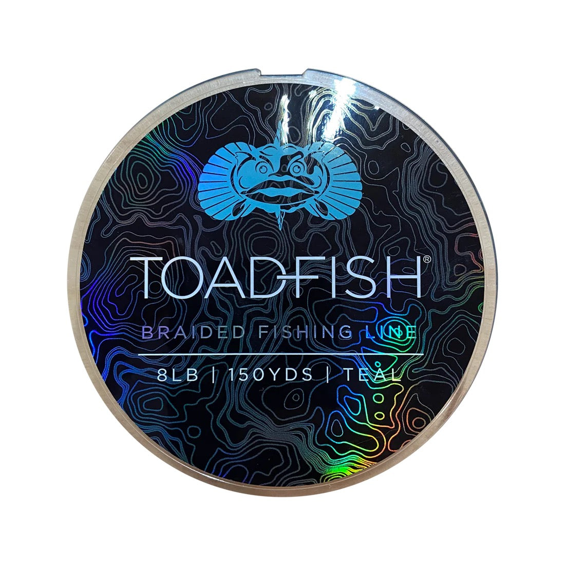 Toadfish Braided Fishing Line 8LB 150YDS Teal