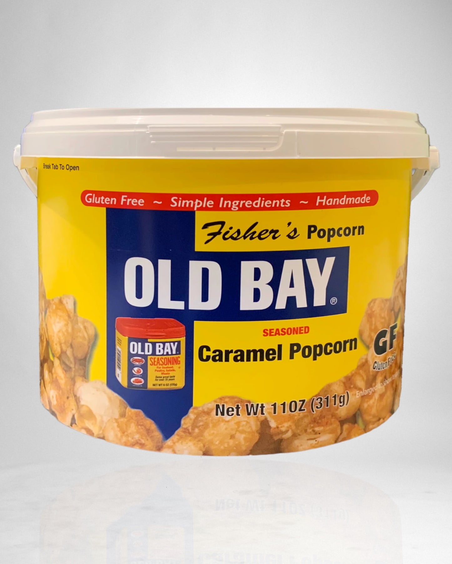 Fisher's OLD BAY® Seasoned Caramel Popcorn
