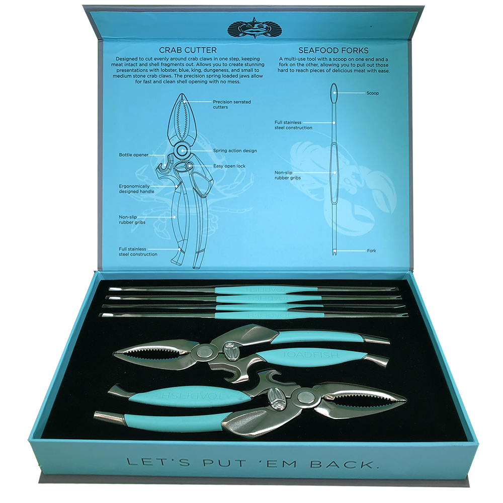 Toadfish Crab and Lobster Tool Set