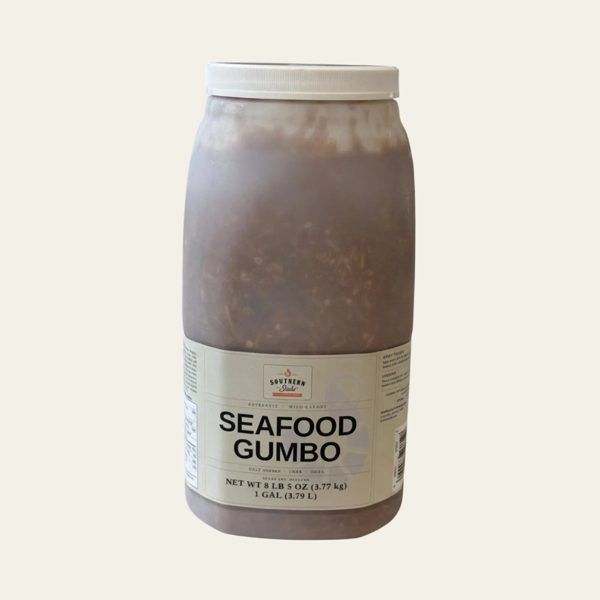 Southern Shells Seafood Gumbo, one gallon jug, frozen