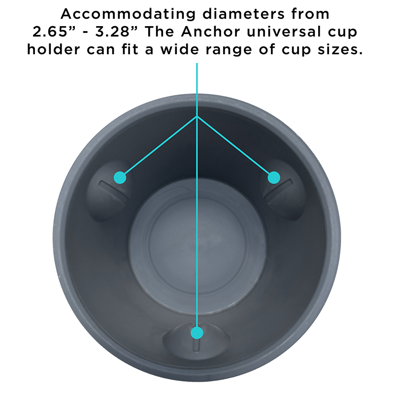 SmartGrip suction base cutaway showing how the Anchor grips a smooth surface