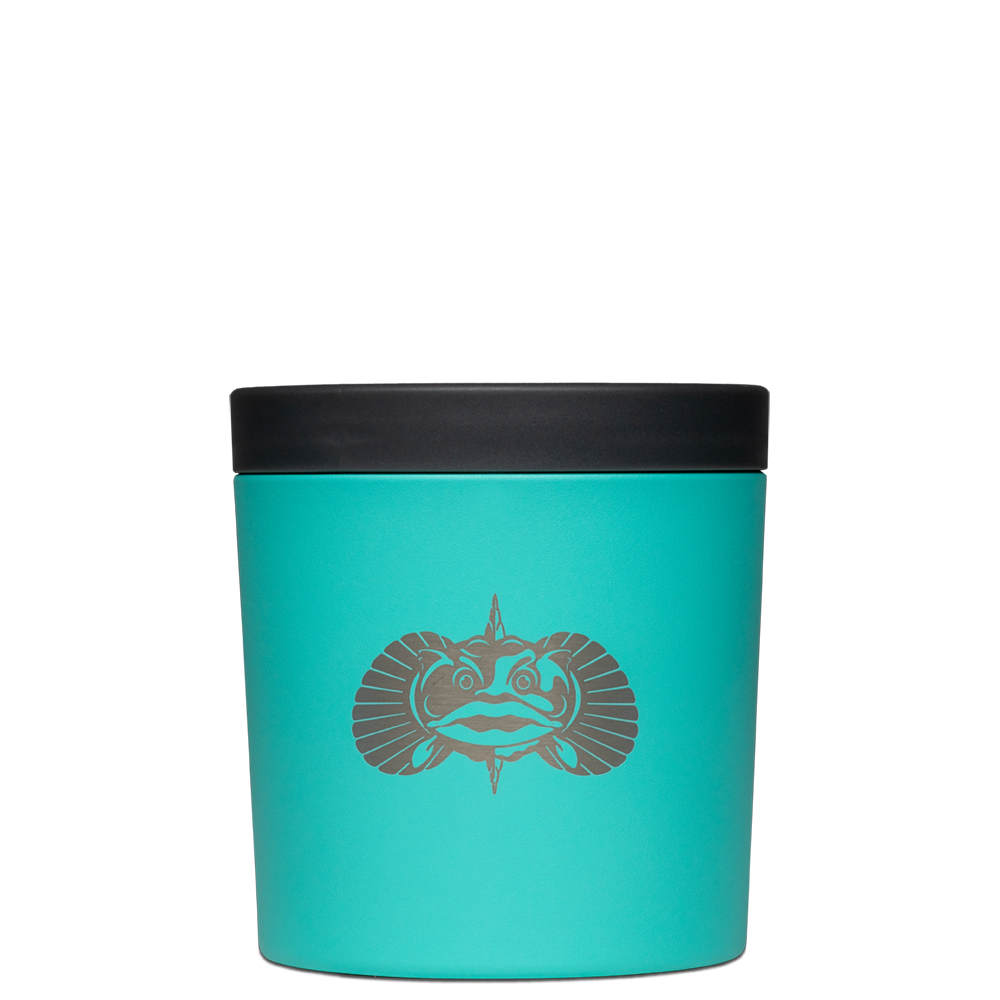 Toadfish Non-Tipping Anchor beverage holder, teal